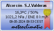 Datos de la estación en la red Meteoclimatic